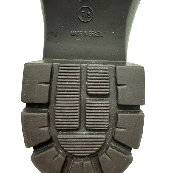 Steve Madden Boots Rankel Brown Leather booties Sz 7.5 - Picture 9 of 10